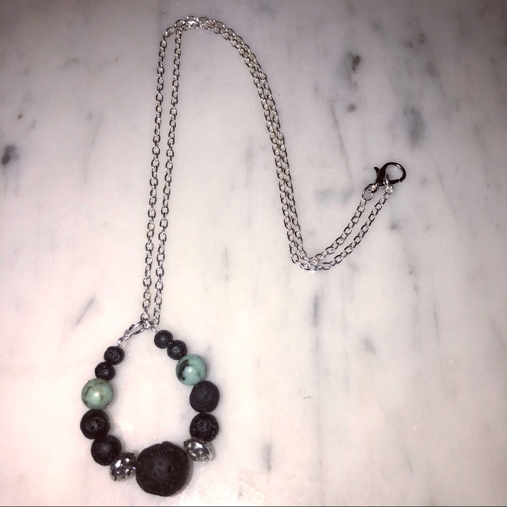 Essential Oil Diffuser Necklace // Handmade